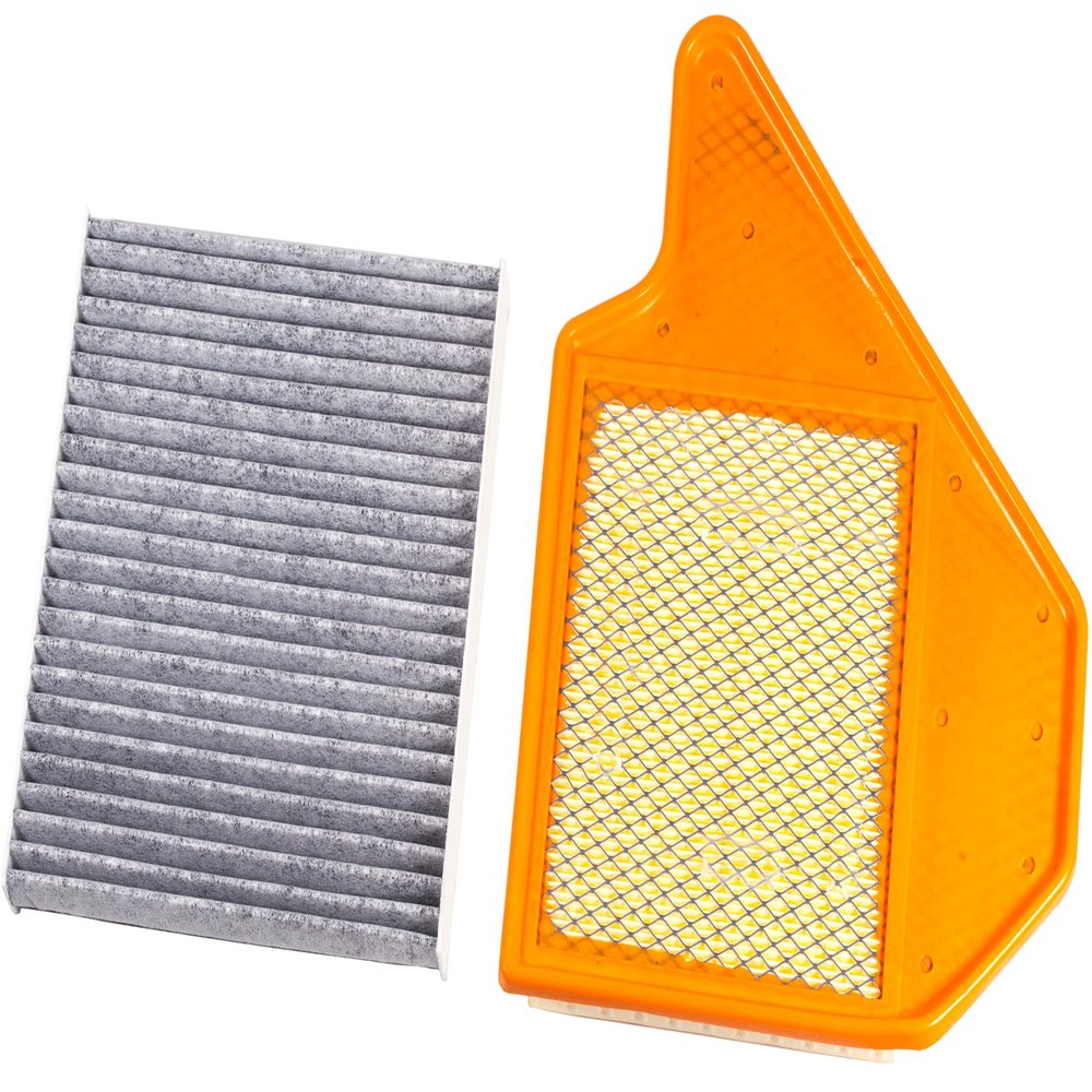 CF10743 CA11050 Engine and Cabin Air Filter fit for Chrysler Town&Country 2011-2016,Dodge Grand Caravan 2011-2020,Ram C/V 2012-2015,Volkswagen Routan 2011-2014 3.6L 2011 2012 2013 2014 2015 2016-2020.