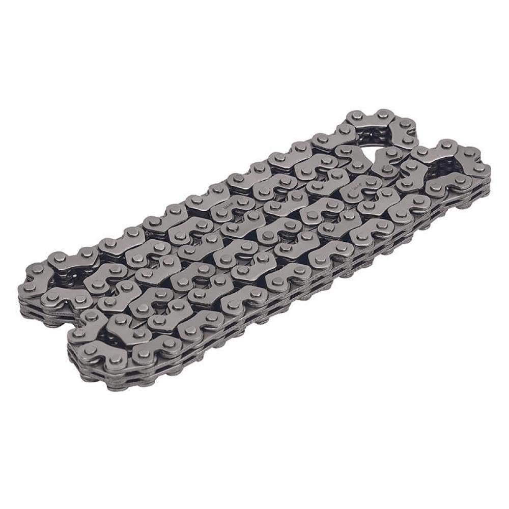 Motorcycle Crankshaft Cam Chain 3 + 4 132 Links Fits XVS1300 XVS1300A XVS1300BG XVS1300CT XVS1300CTF XVS1300CU Compatible With Similar Models(A)