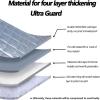 Hail Protector Car Cover Compatible with VW Golf sportsvan MK7 (2012-2023),Thicken Hail Cover for Sedans, SUVs,Trucks,and Minivans All-Weather Protection view 4