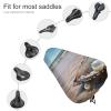 Ocean Beach Mussel Pearl Bike Seat Cover UV Protection Unisex Seats Protectors Durable Washable Bike Seat Cushion Cover with Drawstring for Gym Mountain Road Bike view 3