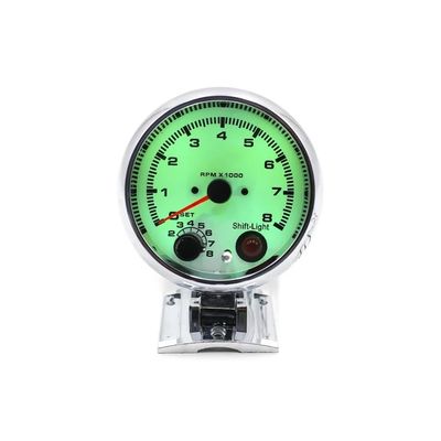 Tachometer Odometer Tachometer Tacho Gauge 0~8000 RPM Meter Universal Car Motor 7 Colors Adjustable Led Meter Pointer RPM