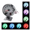 Tachometer Odometer Tachometer Tacho Gauge 0~8000 RPM Meter Universal Car Motor 7 Colors Adjustable Led Meter Pointer RPM view 2