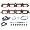Intake Manifold Gasket Set Fit for Ford Lincoln Vehicle 2004-2014 Expedition F150 F250 F350 Super Duty 2005-2014 for Lincoln Navigator Mark LT 5.4L SOHC Vin 5 V Replace#MS96696 view 1