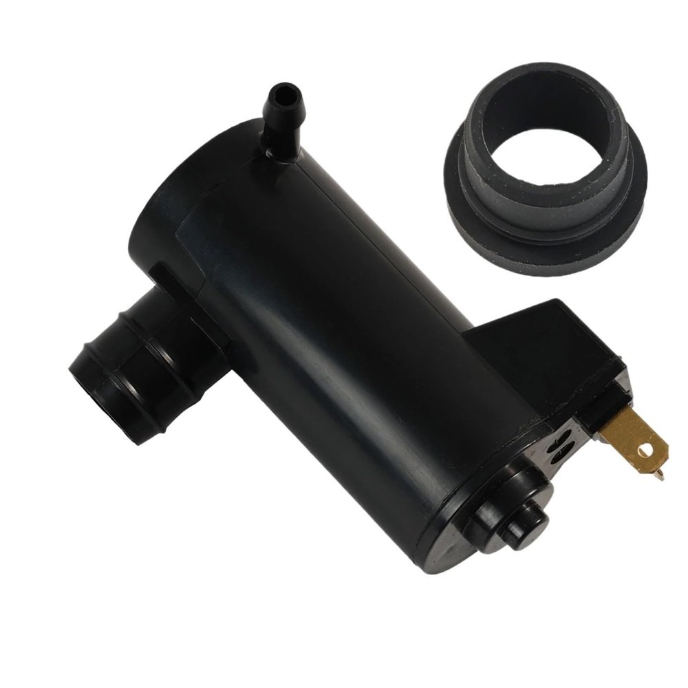 Windshield Washer Liquid Pump for Jazz for Fit MK2 2002-2008 Wiper Front Windshield Windscreen Wiper Washer Pump Motor with Grommet 6085824