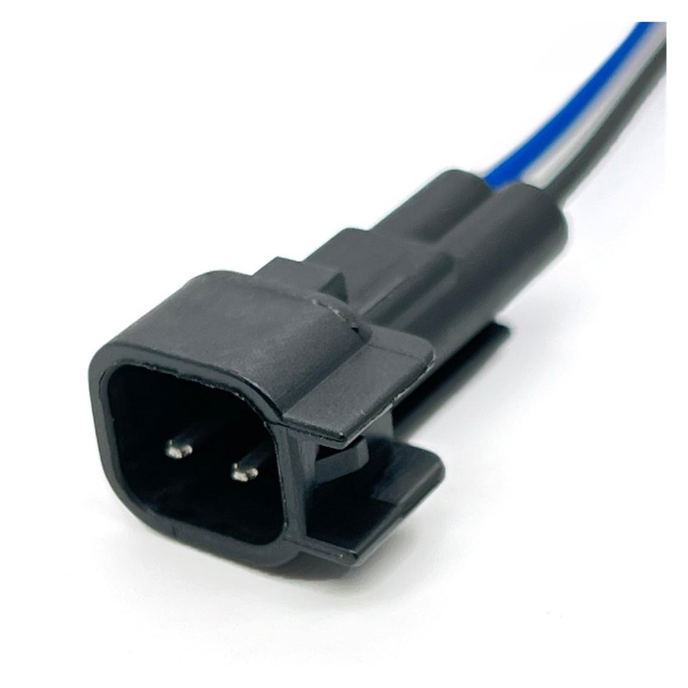 CTGFBUW 2 Pin Auto Fuel Injector Nozzle Plug Electronic Connector Wire Harness EV1 to EV6 DJ7023C-1.5-21(2P Male,1 Pc)