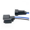 CTGFBUW 2 Pin Auto Fuel Injector Nozzle Plug Electronic Connector Wire Harness EV1 to EV6 DJ7023C-1.5-21(2P Male,1 Pc) view 4