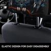 owl Car Seat Headrest Cover 2 PCS, Soft Stretchable Fabric Car Head Rest Protector Dustproof Removable Car Headrest Covers Universal Vehicle Accessories view 4