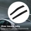 MATERIG Roof Drip Molding Rear Exterior Fit for Toyota Tundra Crewmax 2007-2021 Replace 75553-0C030 755530C030 75554-0C030 755540C030, Left&Right Roof Drip Molding Weatherstrip LH RH view 3