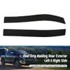 MATERIG Roof Drip Molding Rear Exterior Fit for Toyota Tundra Crewmax 2007-2021 Replace 75553-0C030 755530C030 75554-0C030 755540C030, Left&Right Roof Drip Molding Weatherstrip LH RH view 4