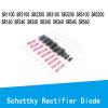 20PCS/LOT SR1100 SR2100 SR2200 SR3100 SR3200 SR5100 SR5200 SR160 SR240 SR260 SR340 SR360 SR540 SR560 Schottky Rectifier Diode(SR240 2A40V) view 2