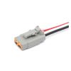 CTGFBUW 3Pin DTM06-3S / DTM04-3P Wiring Harness Connector Automotive Connector Waterproof Cable Plug DTM Series Male and Female(DTM06-3S with Wire) view 1