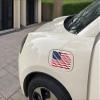 Vashun 5PCS Reflective American Flag Stickers Reflective American Flag Car Decals 4.92.9Inch USA Flag Sticker Waterproof Decals for Car,Hard Hat,Window,Water Bottle Motorcycle (5P-5) view 4