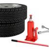 Jack Handle Floor Replacement for Car Pole Lever Red for Accessories red 5t-10t view 2