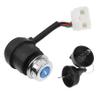 SHOZHO 5 Wire 5 Pin Ignition Key Switch Replacement Compatible with Go Kart Dune Buggy ATV 4 Wheeler Quad 50cc 70cc 90cc 110cc 125cc 150cc 200cc 250cc view 1