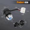 SHOZHO 5 Wire 5 Pin Ignition Key Switch Replacement Compatible with Go Kart Dune Buggy ATV 4 Wheeler Quad 50cc 70cc 90cc 110cc 125cc 150cc 200cc 250cc view 4