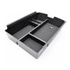 juxingkj Center Console Organizer Tray Compatible With VW VW Atlas Accessories 2018 2019 2020 2021 2022 2023 Armrest Storage Glove Box view 3
