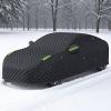 Hail Protector Car Cover Compatible with Audi A4 B6 Sedan 2000-2006 Padded Outdoor Car Covers for Hail Protector Weather Proof All Weather, Black view 1