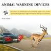 MTRPS 4PCS Deer Whistles for Car, Wind Activated Ultrasonic Vehicle Deer Horn Sensor Avoids Collision, Dual Construction Animal Warning Devices for SUVs Trucks Motorcycles (Black) view 3