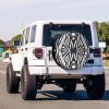 Foruidea Tribal Abstract Seamless Pattern Spare Tire Cover with Backup Camera Hole Wheel Tire Cover Fit Trailer, RV, SUV and Many Vehicle 13inch view 2
