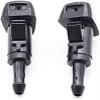2 Pack Car Front Windshield Washer Wiper Water Jet Spray Nozzle for Hyundai Santa Fe 2007-2018 view 3