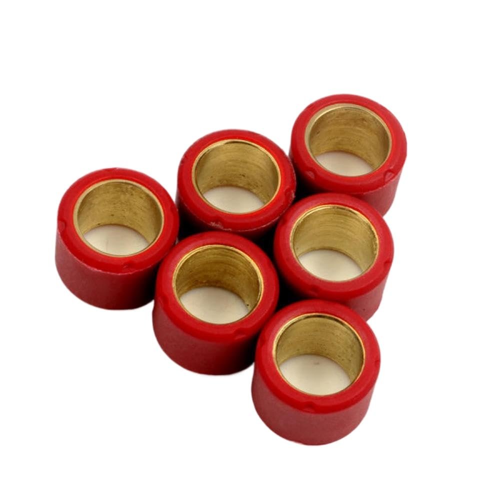 Scooter Variator Roller Set 16x13mm Compatible With 50cc 4-Stroke Engines Fits 50 Fiddle Orbit 1 Symply 50cc GY6 139QMB 139QMA AC AW05W Models(16x13mm 4g)