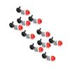 FPTYUE 10Kits Under Engine Fender Liner Shield Deflector Screws Bolt Clip Clamp Gasket W702413-S307 Compatible for Ford Focus Escape view 1