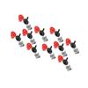 FPTYUE 10Kits Under Engine Fender Liner Shield Deflector Screws Bolt Clip Clamp Gasket W702413-S307 Compatible for Ford Focus Escape view 3