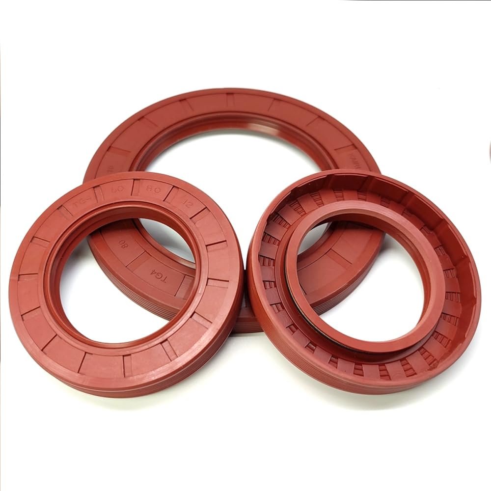 Fluorocarbon Skeleton Oil Seal TC TG Inner Diameter 40mm High Temperature Resistance High Strength(40x52x8,5 Pieces)