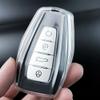 Soft TPU Car Key Cover Case, for Geely Coolray X6 X7 EX7 Geometry C Emgrand Global Kulrey Hawk GX7 Okavango NL3 SUV GT GC9 view 3