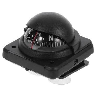 Hemobllo Adjustable Automotive Compass Ball for Car Dashboard Abs Material Navigation Tool with Easy Installation Precise Direction Guidance for Vehicles Boats and Trucks