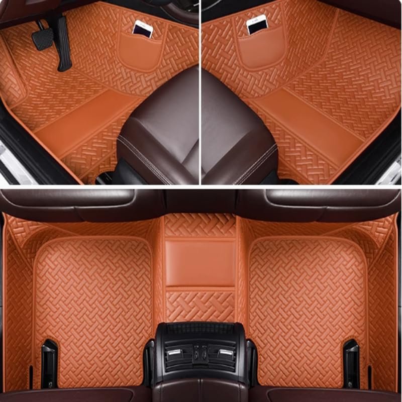 Car Mats Full Set for Lincoln 2000-2025 with Logo/Pic - Aviator,Continental,MKC,MKS,MKT,MKX,MKZ,Nautilus,Navigator -Full Coverage, with Storage Bag - All-Weather Protection, Custom Fit