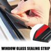 GreceYou 4M/13FT Car Window Seal Strip, V Shape Rubber Weather Stripping Silent & Dustproof, for Most Car Truck SUV RV (Black, 4M/13FT) view 2