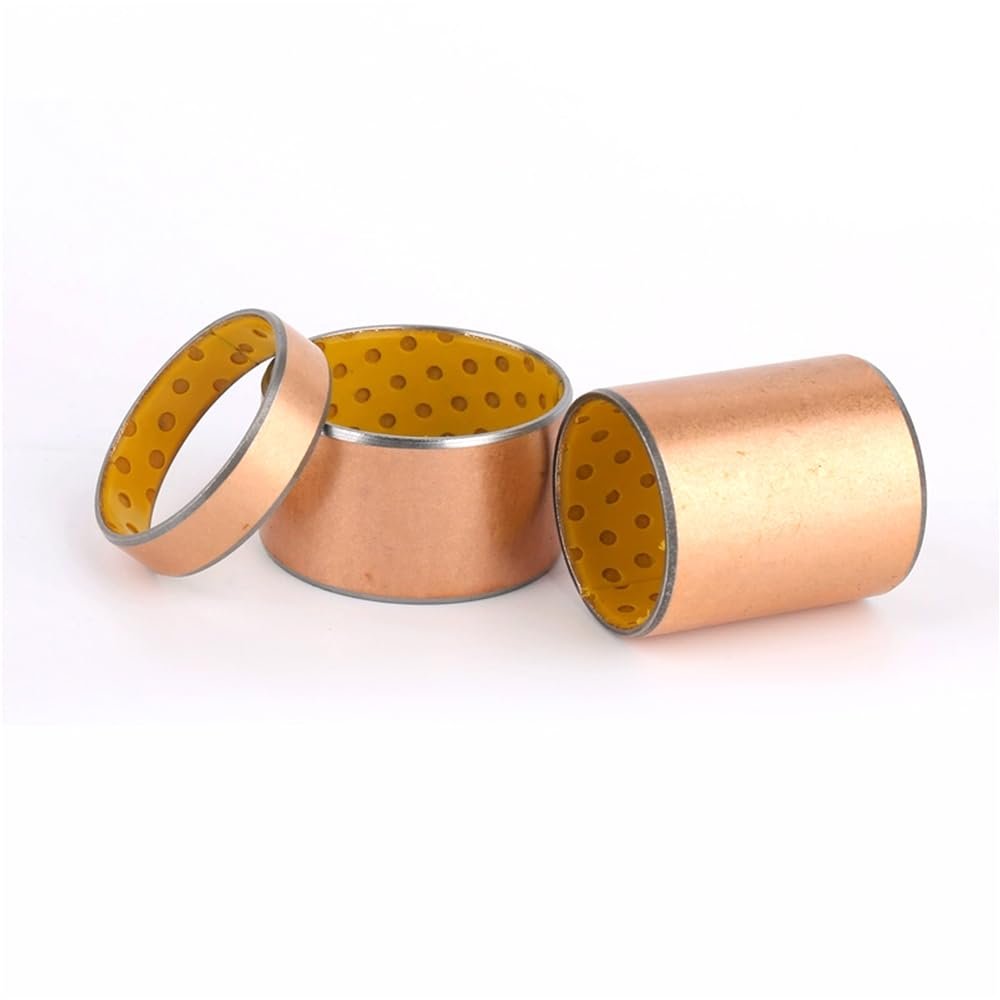 Inner Diameter 22 25 28 30 32 35 40 45mm SF-2 Oil-Free Self-lubricating Copper Bearing Sleeve Bushing (SF-2 32x36x20-5Pcs)
