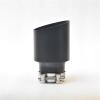 Tail Pipe Matte Black Stainless Steel Car Accessories Muffler Tip Exhaust Pipe Universal Nozzle for F10 Golf Car Exhaust Tip view 1