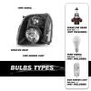 SOCKIR Headlight Assembly Set for 2007-2014 GMC Yukon view 2