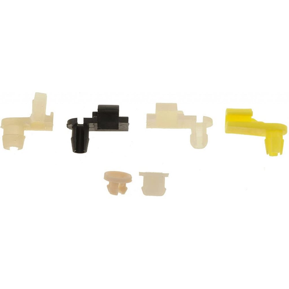KarParts360 for GMC C3500/K3500 1990-2000 Door Lock Rod Clips | Metal, Plastic | Black, Tan, Yellow Color | 0.25 Inches Hole Diameter | Replacement for 12338100, 16607593