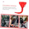 Mobestech Thick Plastic Long Funnel with Filter Large Spill Gas Tank Funnel for Cars Motorcycles Boats Automotive Fuel Transfer Tool view 3
