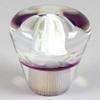 Universal 50mm Clear Diamond Shape with Real Rose Flowers Unique Manual Car Gear Stick Head Shift Knob, 5 6 Speed Fit Most Manual Automatic Vehicles Trucks with 3 Adapters (White) view 2