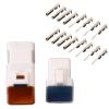 CNHAIHD JST Waterproof Connector JWPF-VSLE Series Male and Female Plugs (8PIN, 5 Kits) view 1
