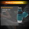 RAGBUSCLE Fuel Injector, Automotive Fuel Injector Nozzle, Replace 16450-HP5-603, IJ105/3 Compatible with Honda ATV TRX420FM Rancher 420 4x4 2007-2013, 2 Pins, 1 pc view 4