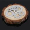 Zkenshan-washers Aluminum Washers Gasket Thickness M3 M4 M5 M6 M8 M10 M12 M14 M16 M18 M20 M22 M24 Flat Metal Washer Gasket Aluminum Sealing Rings, Good Wear Resistance(M12X16X1mm (30pcs)) view 1