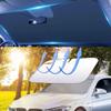 Custom Made Windscreen Sun Shade Compatible with Toyota Pixis Epoch,Sun Protection,Inner Foldable car Sunshade(Silver) view 4