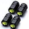 4Pack Turtle Tire Valve Stem Caps Sea Turtle Car Accessories Decor for Cars Trucks SUV Motorcycles Bicycles Bike Tire Air Cap for Men Women and Sea Turtles Decor Lovers view 1