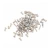 LAKSUYRE 50Pcs 6.3mm Hole Auto Fastener Push Type Shield Retainers Plastic Rivets Clips Bumper/Trim view 4