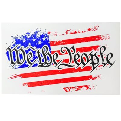 Reflective Solutions - We The People American Flag Magnet - 4 x 6-1 Pack - Magnetic Flag for Cars and Trucks - Proudly Made in The USA - Super Strong American Flag Decal - Magnetic American Flag