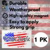 Reflective Solutions - We The People American Flag Magnet - 4 x 6-1 Pack - Magnetic Flag for Cars and Trucks - Proudly Made in The USA - Super Strong American Flag Decal - Magnetic American Flag view 3