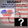 Reflective Solutions - We The People American Flag Magnet - 4 x 6-1 Pack - Magnetic Flag for Cars and Trucks - Proudly Made in The USA - Super Strong American Flag Decal - Magnetic American Flag view 4