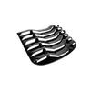 AMPP Style 2PC Gloss Black Rear Window Windshield Louver Cover Compatible with 2024-2025 Ford Mustang S650 Coupe view 1
