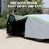 Car Cover Waterproof Custom Fit for Ford Ranger, Car Covers for Automobiles, All Weather Full Exterior Cover Rain Sun Protect, with Door Zipper n10 view 4