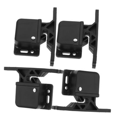 Garneck 4 Sets Rv Cabinet Door Latch Grabber Locks for Camper Spring Loaded Catch Locks for Rv Furniture Easy Latches for Motorhome Storage